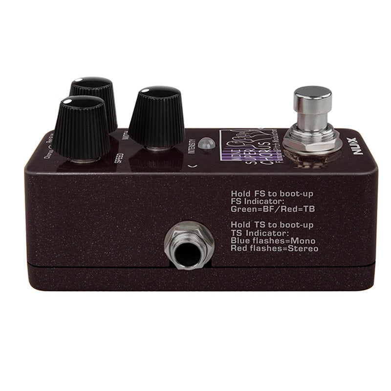 NUX NCH-5 Mini Core Series SCF Super Chorus Flanger Guitar Effects Pedal