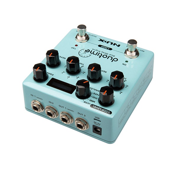 NuX Effects Duotime Dual Delay Engine Pedal