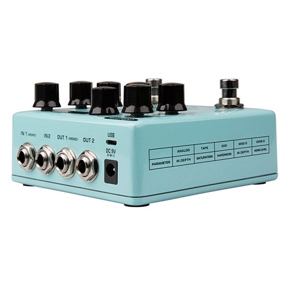 NuX Effects Duotime Dual Delay Engine Pedal