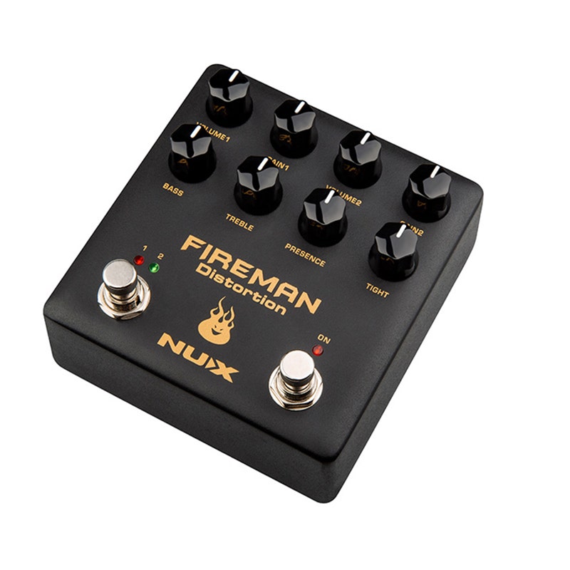 NuX Effects Fireman 9v-18v Distortion Pedal