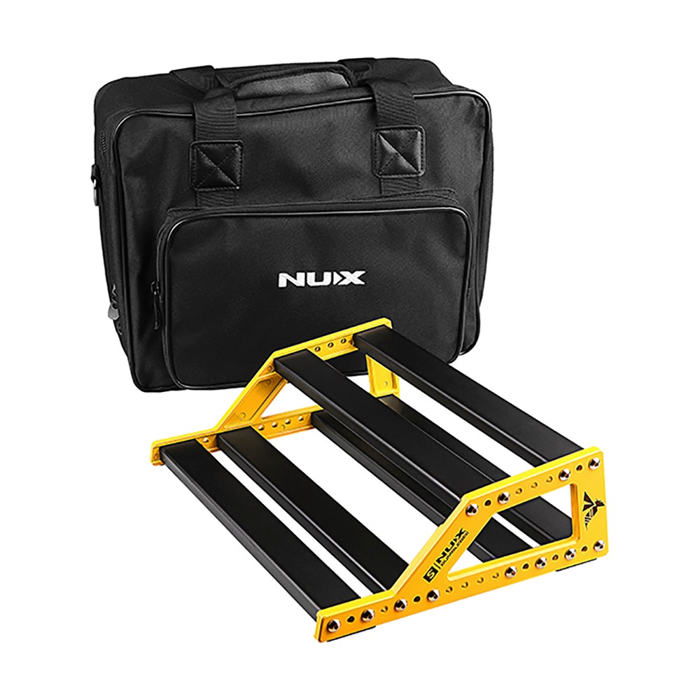 NUX Bumblebee Small Guitar Effects Pedal Board, 243mm x 310mm x 90mm