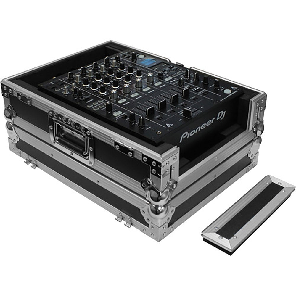 Odyssey FZ12MIXXD Flight Zone Series Pro-Duty Universal 12" DJ Mixer Case with Extra Deep Rear Cable Space