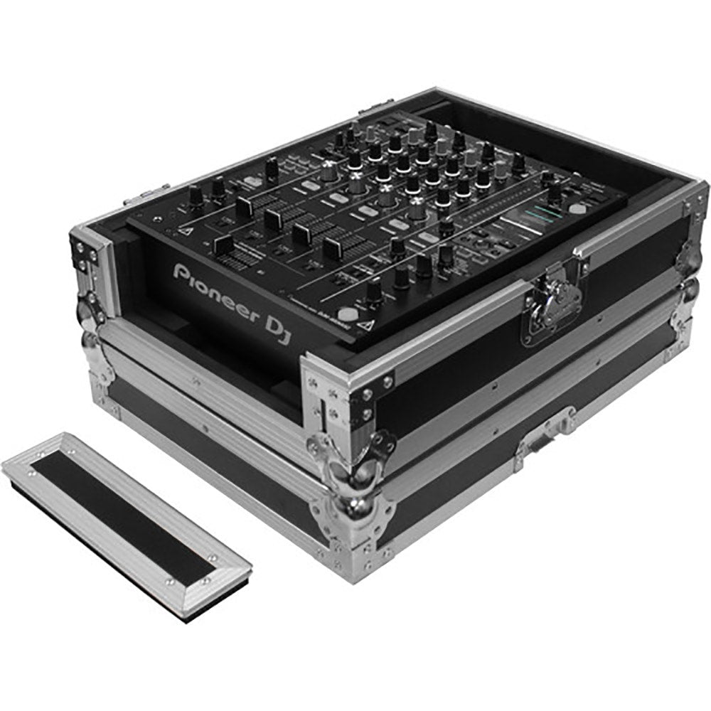 Odyssey FZ12MIXXD Flight Zone Series Pro-Duty Universal 12" DJ Mixer Case with Extra Deep Rear Cable Space