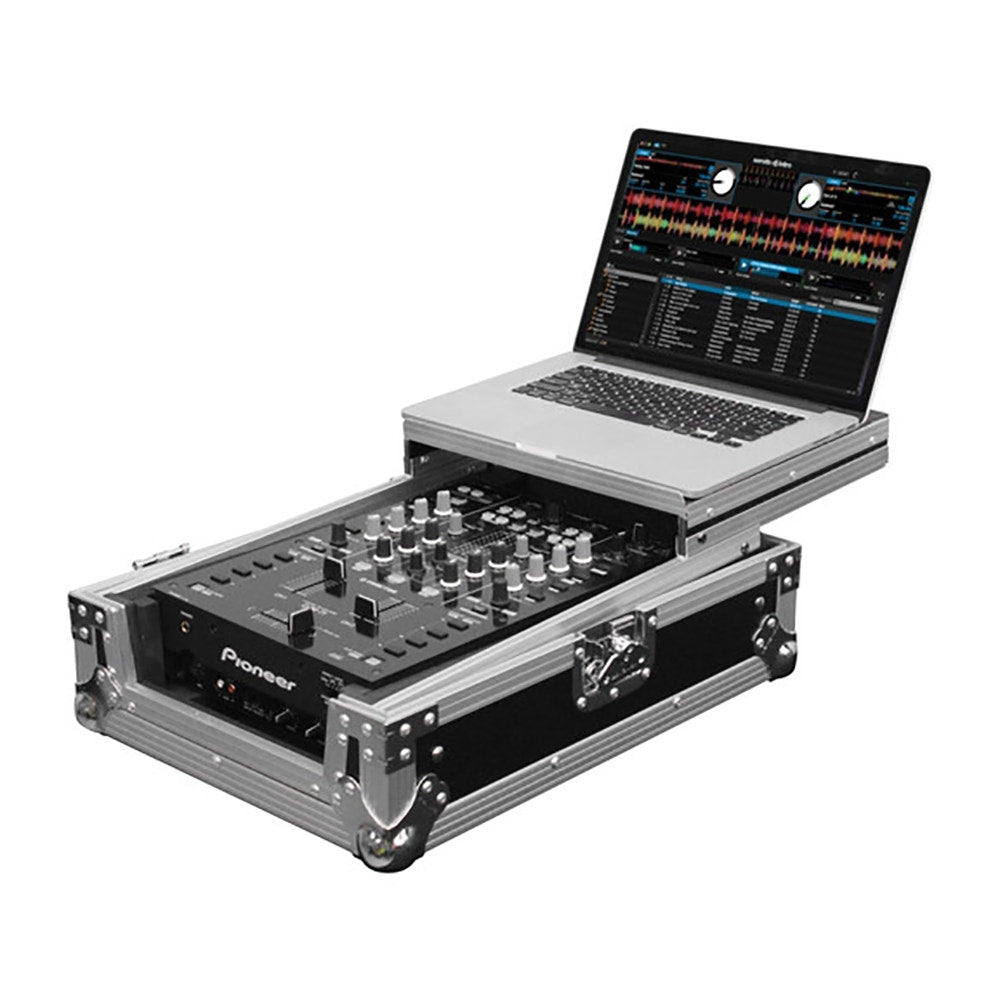Odyssey FZGS10MX1 Universal 10" Format DJ Mixer Case with Glide Platform