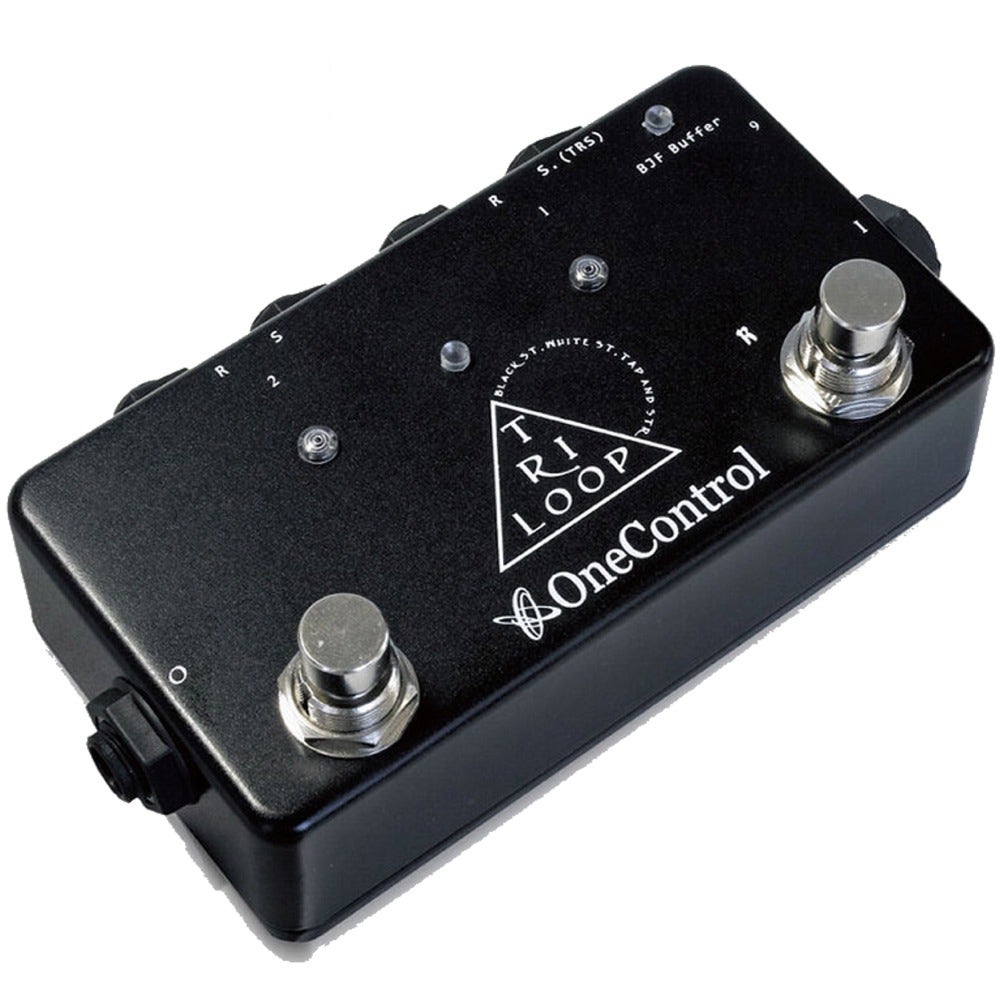 One Control Tri-Loop Effects Loop Footswitch Switch Guitar Pedal
