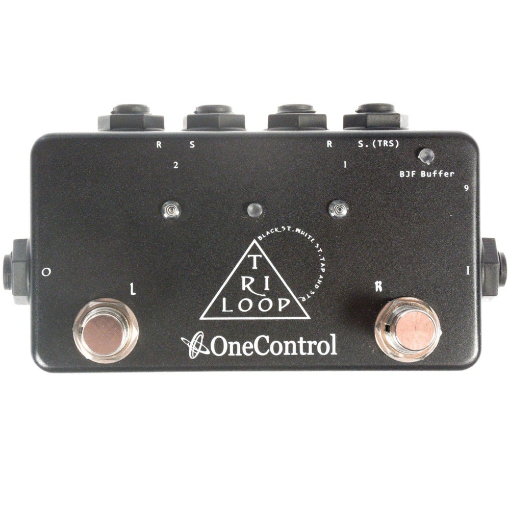 One Control Tri-Loop Effects Loop Footswitch Switch Guitar Pedal