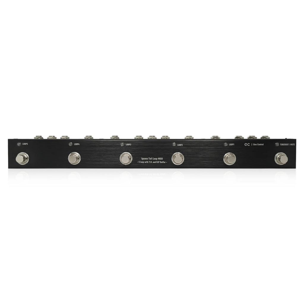 One Control OC-5PLV3 Iguana Tail Loop MKIII Guitar Pedalboard Loop Switcher, 5-Loop