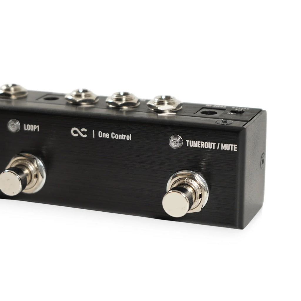 One Control OC-5PLV3 Iguana Tail Loop MKIII Guitar Pedalboard Loop Switcher, 5-Loop