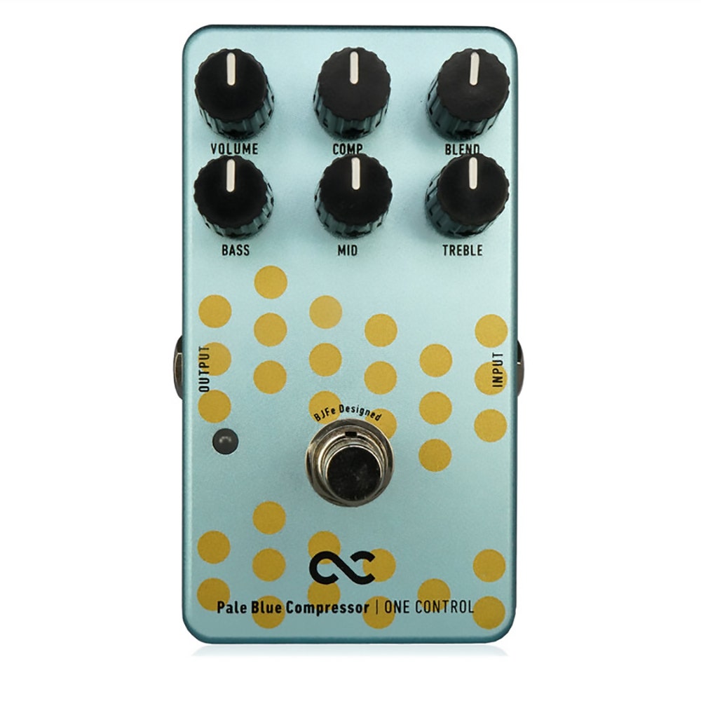 One Control Pale Blue Compressor Pedal