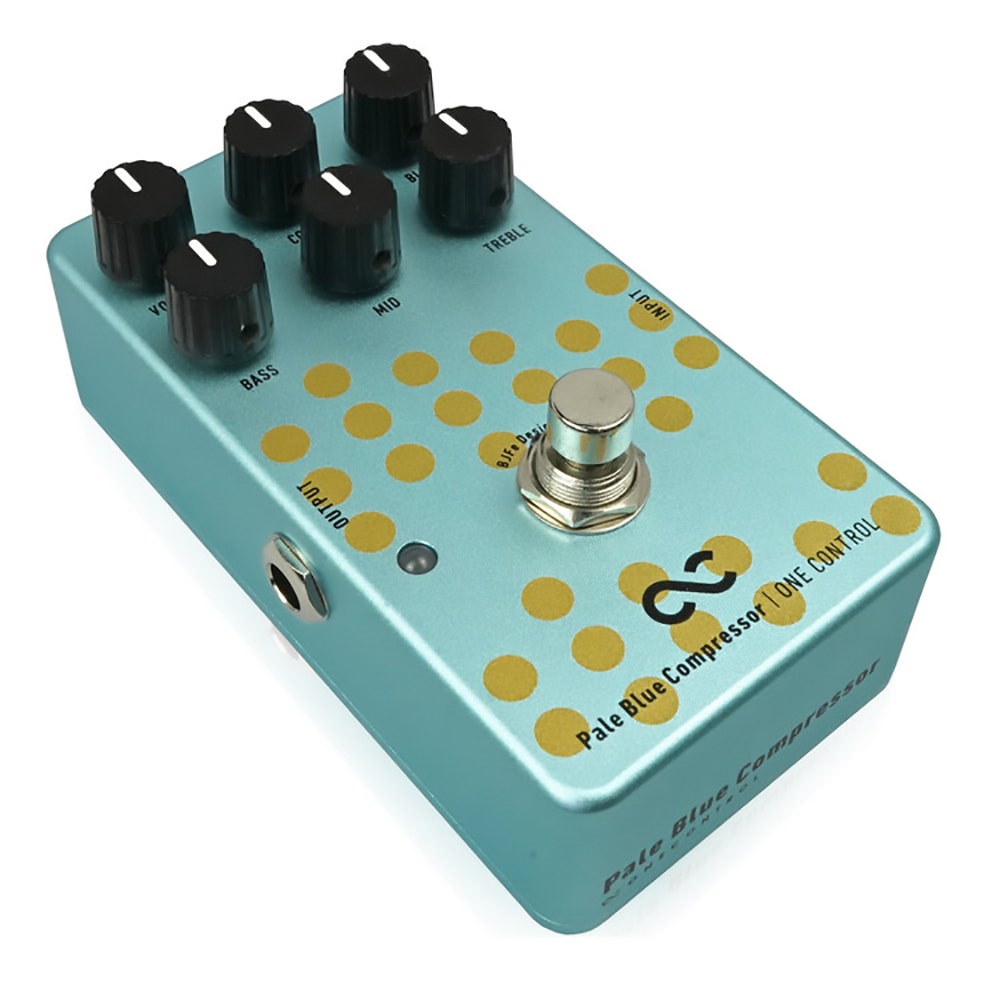 One Control Pale Blue Compressor Pedal