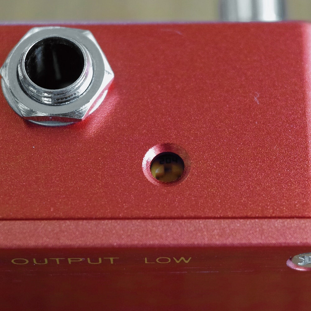 One Control Strawberry Red Overdrive Guitar Effect Pedal