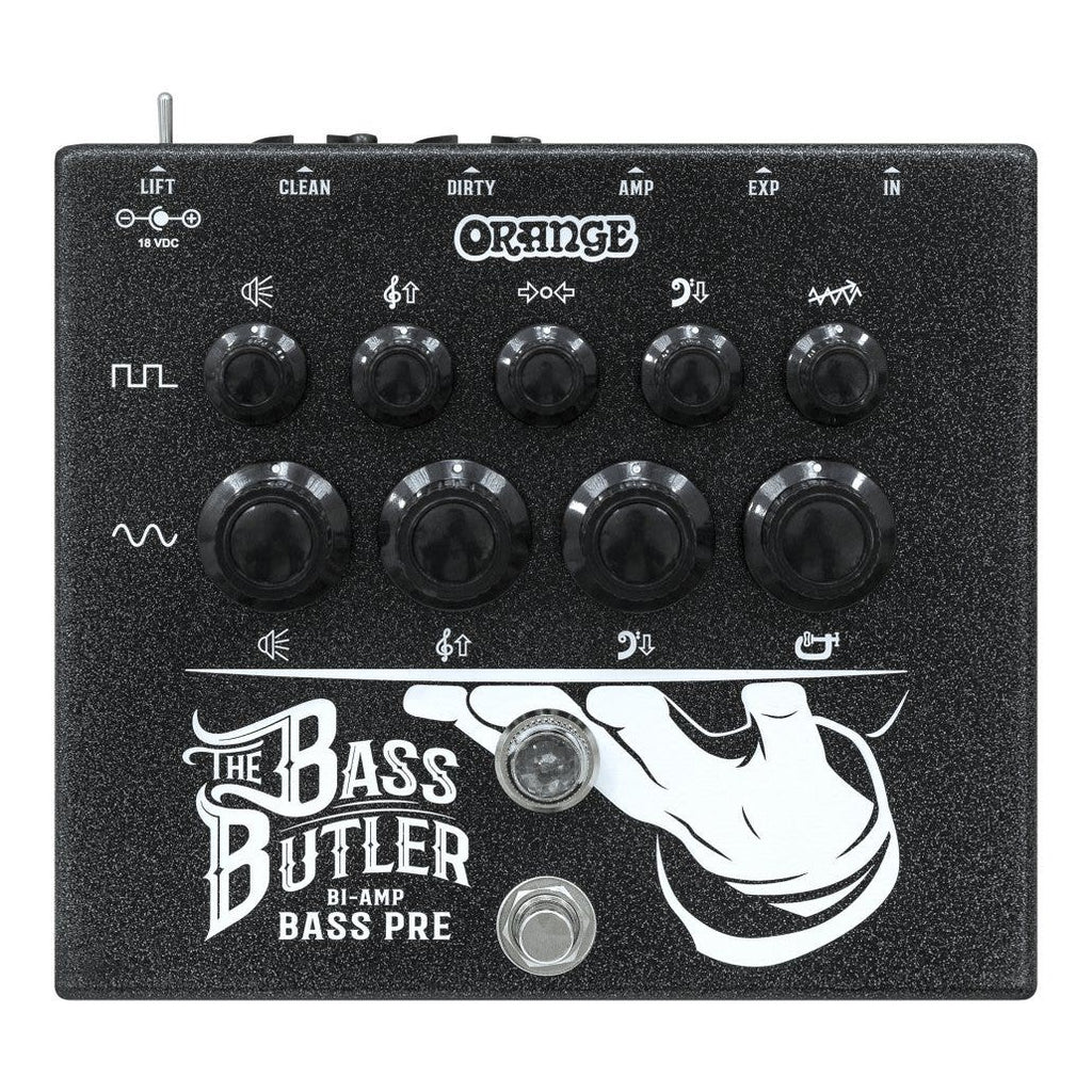 Orange Amps Bass Butler Bi-Amp Bass Guitar Preamp Effects Pedal (NAMM Showpiece)