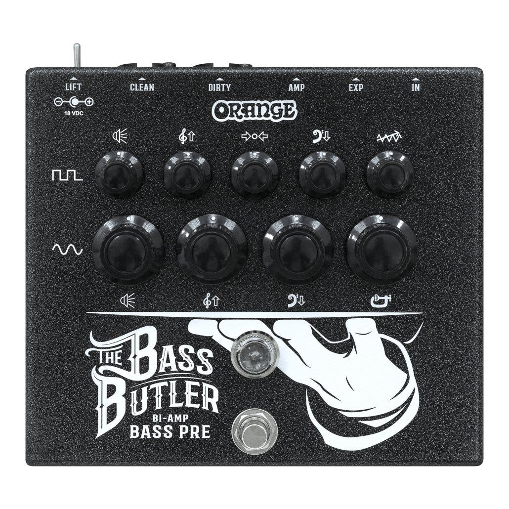 Orange Amps Bass Butler Bi-Amp Bass Guitar Preamp Effects Pedal (NAMM Showpiece)