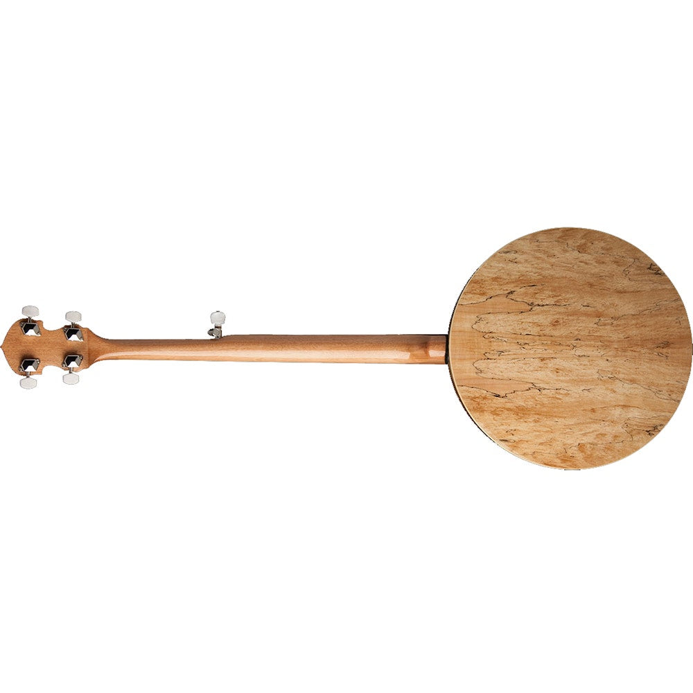 Oscar Schmidt OB5SP 5-String Banjo with Remo Head, Spalted Maple Resonator, & Gloss Finish