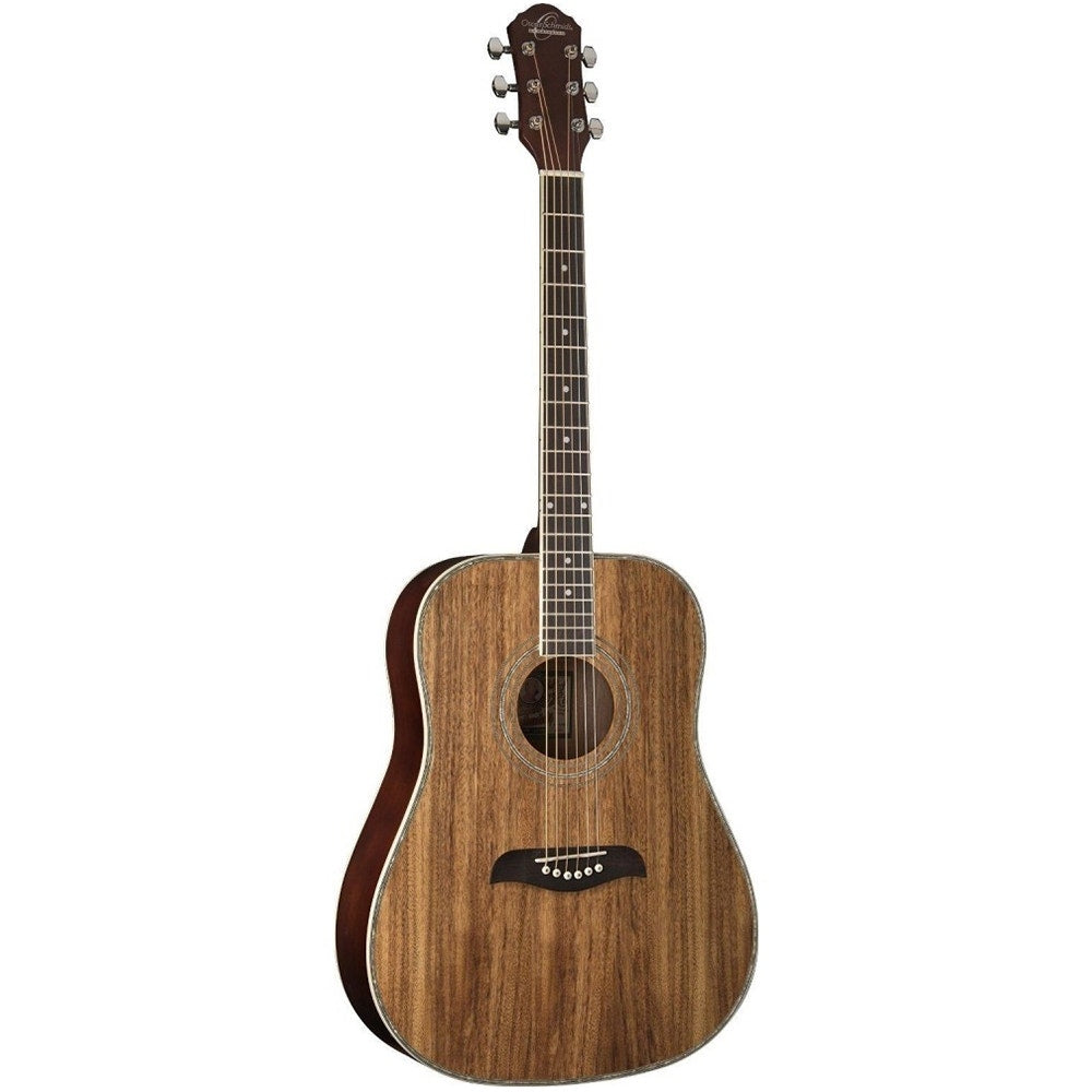 Oscar Schmidt OG2KOA Dreadnought Acoustic Guitar, Koa Top (Open Box)