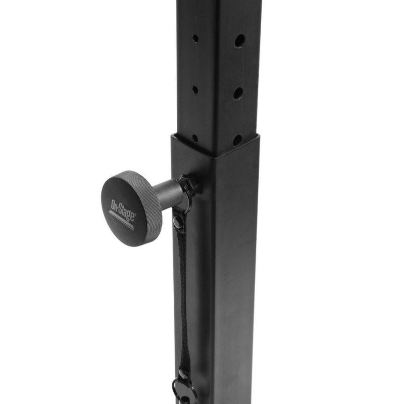 On-Stage Stands KS6150 Compact Flat Table Top MIDI/Synth Utility Stand