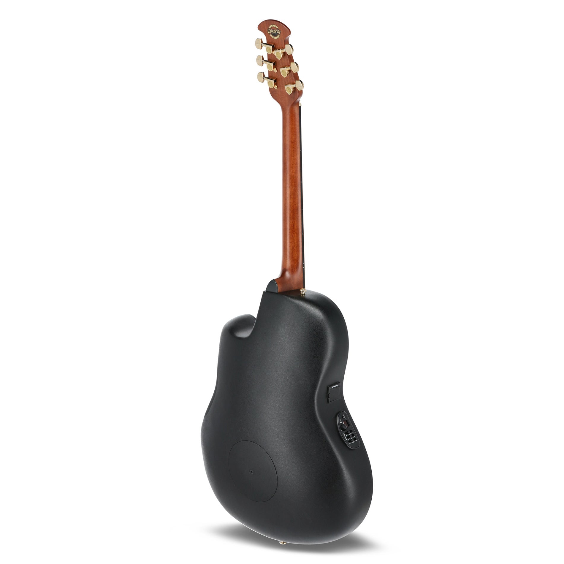 Ovation Limited Edition Celebrity Elite Plus Exotic Acoustic-Electric Guitar, Flamed Eucalyptus, Sunburst