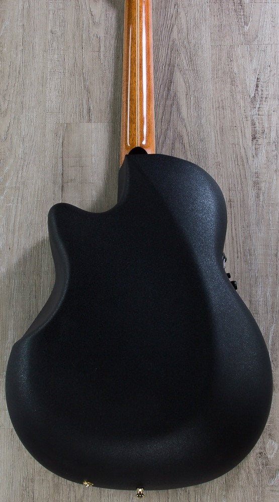 Ovation 2056AX-5 Pro Legend 12-String Deep Contour Cutaway Acoustic-Electric Guitar in Black with Hard Case(Open Box)