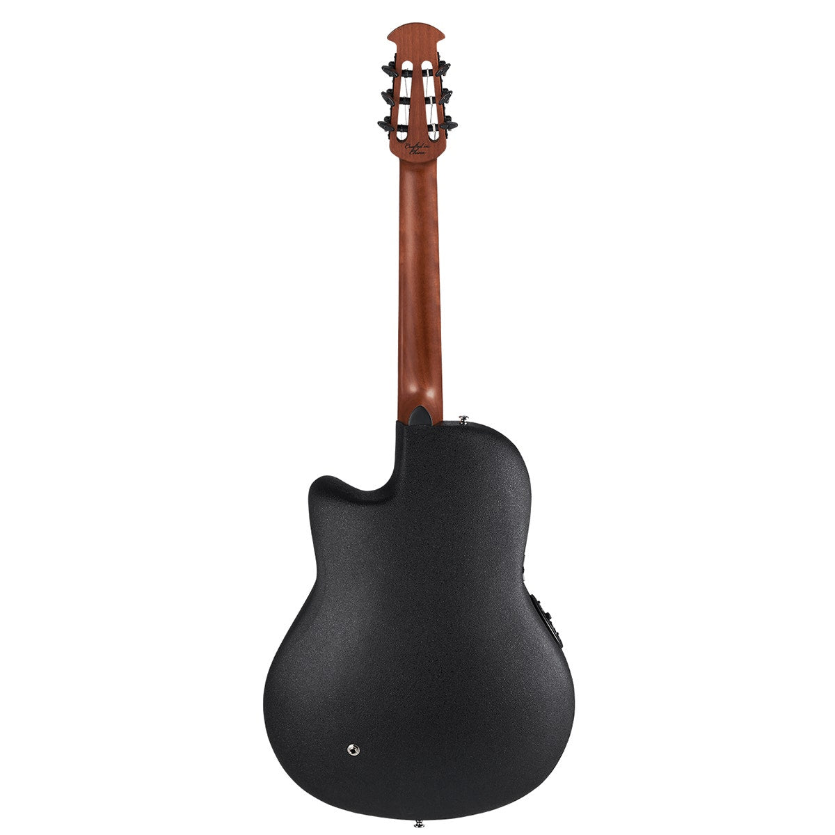 Ovation CE44C-4A Celebrity Elite Nylon String Mid Depth Acoustic Electric Guitar, Aged Natural