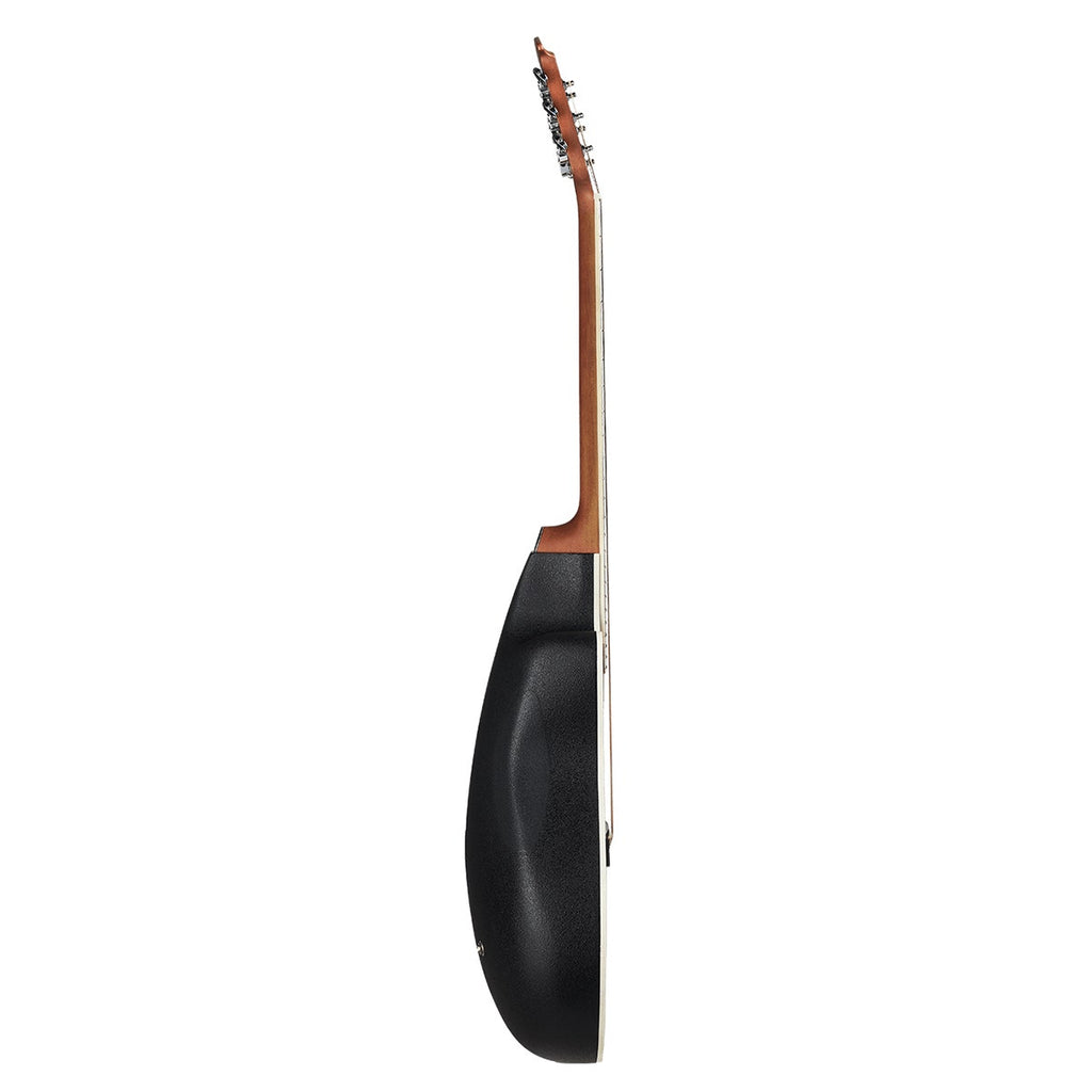 Ovation CE44LX-1R Celebrity Elite Exotic Mid Depth Left Handed Acoustic Electric Guitar, Ruby Red Burst