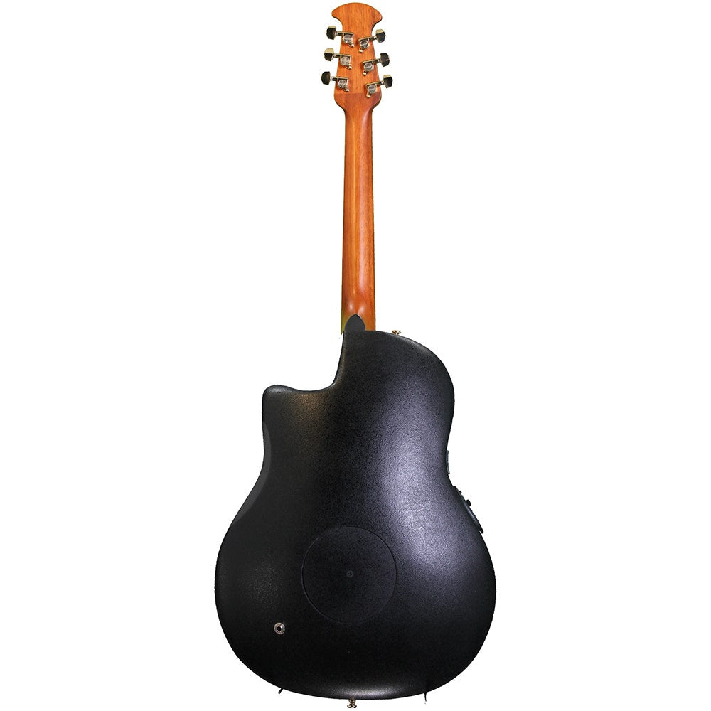 Ovation CE44P Celebrity Elite Plus Mid Depth Cutaway Figured Koa Top Acoustic-Electric Guitar - Natural