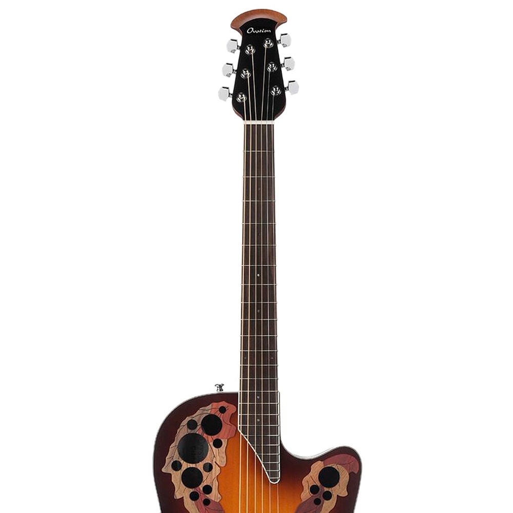 Ovation CE48-1 Celebrity Elite Solid Spruce Top Acoustic-Electric Guitar in Sunburst