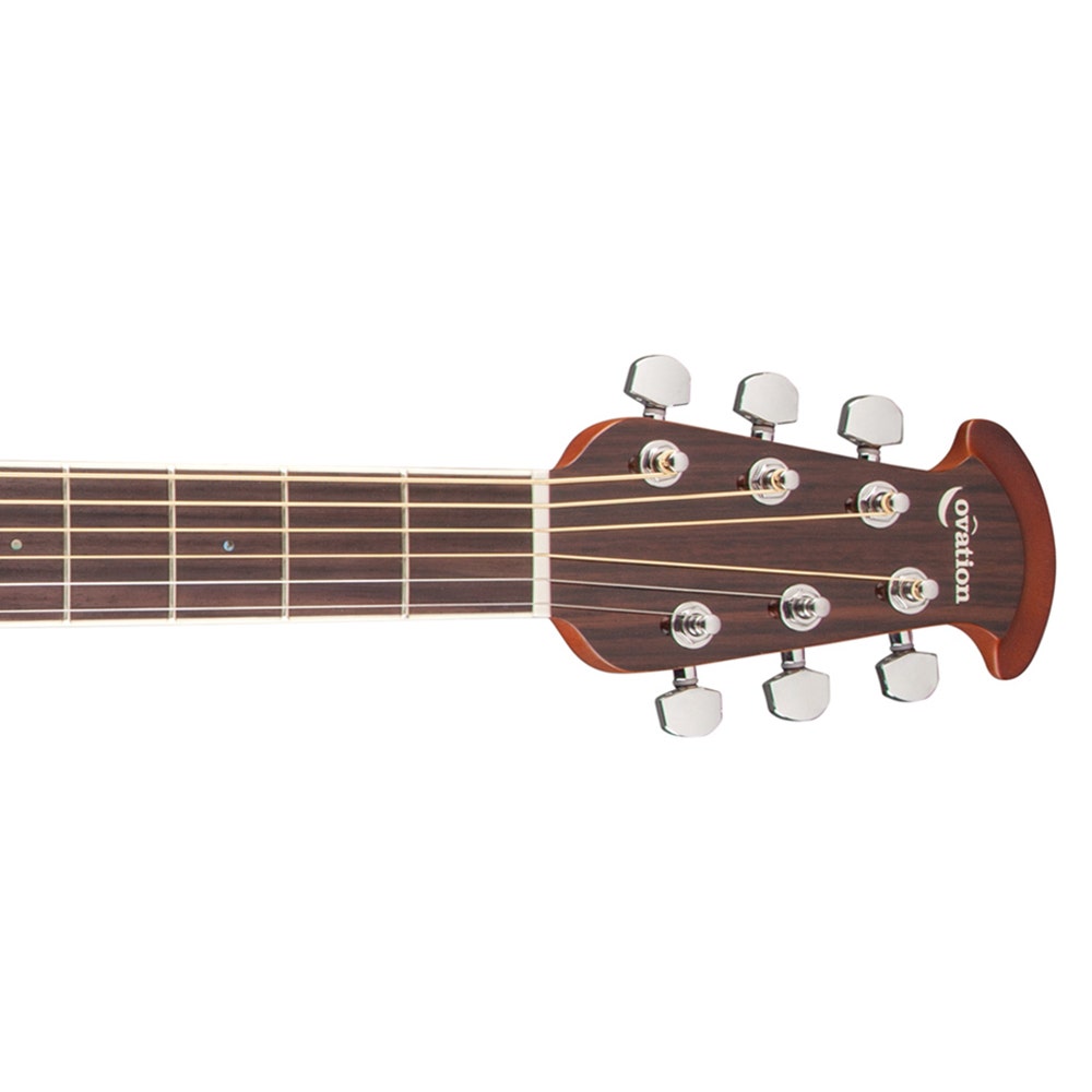 Ovation CS24P Celebrity Standard Plus Mid Depth Cutaway Acoustic-Electric Guitar in Nutmeg Burled Maple