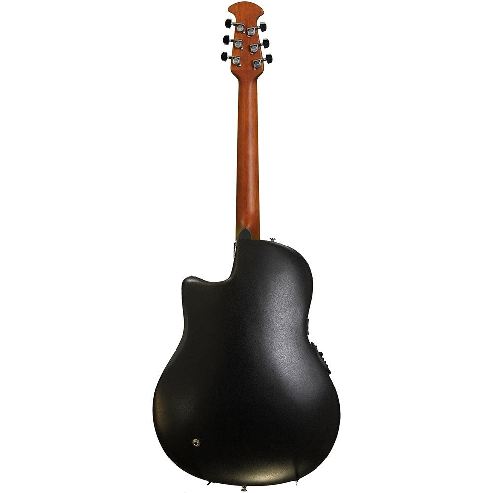 Ovation CS24P Celebrity Standard Plus Mid Depth Cutaway Acoustic-Electric Guitar in Nutmeg Burled Maple