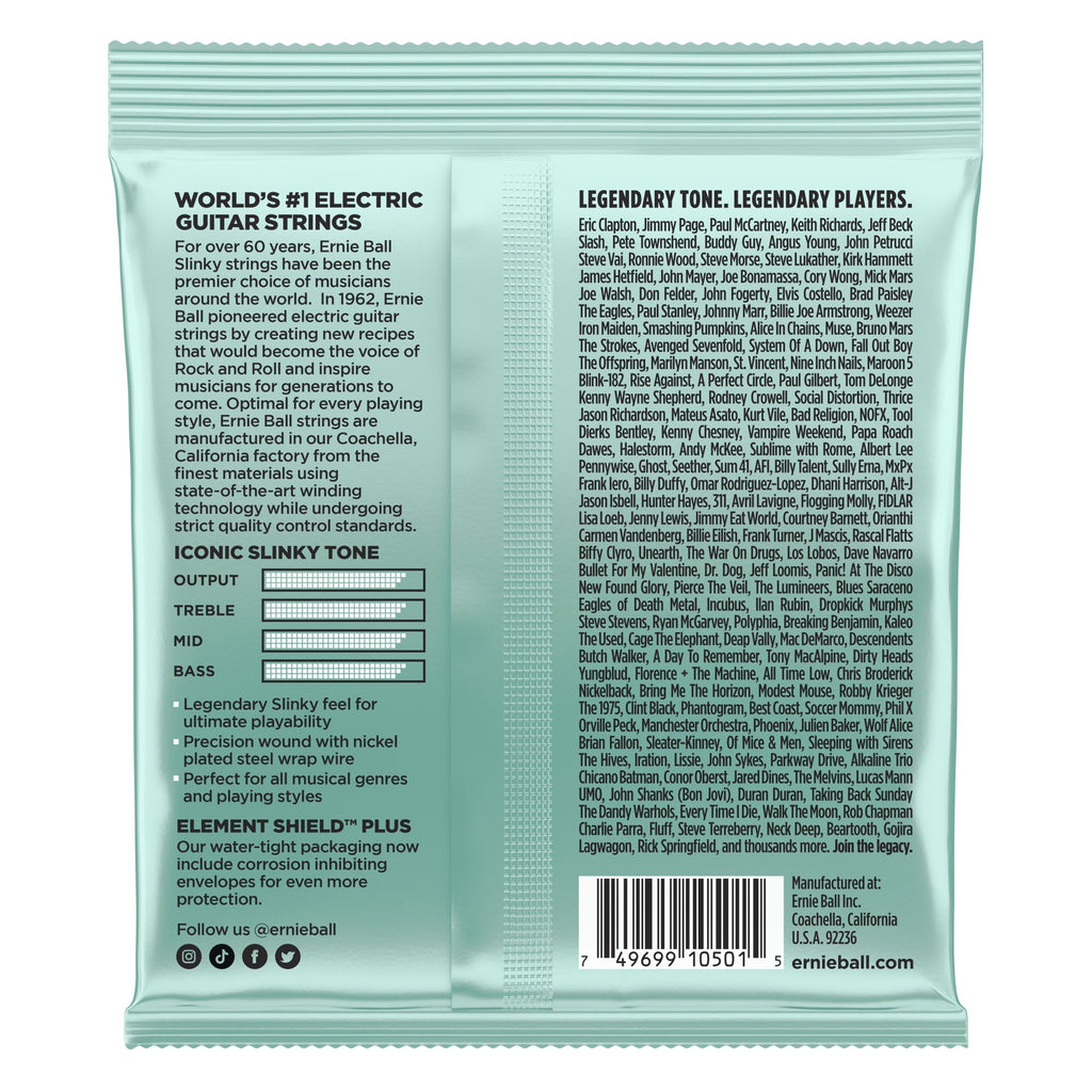 Ernie Ball 2211 Mondo Slinky Nickel Wound Electric Guitar Strings, 10.5-52