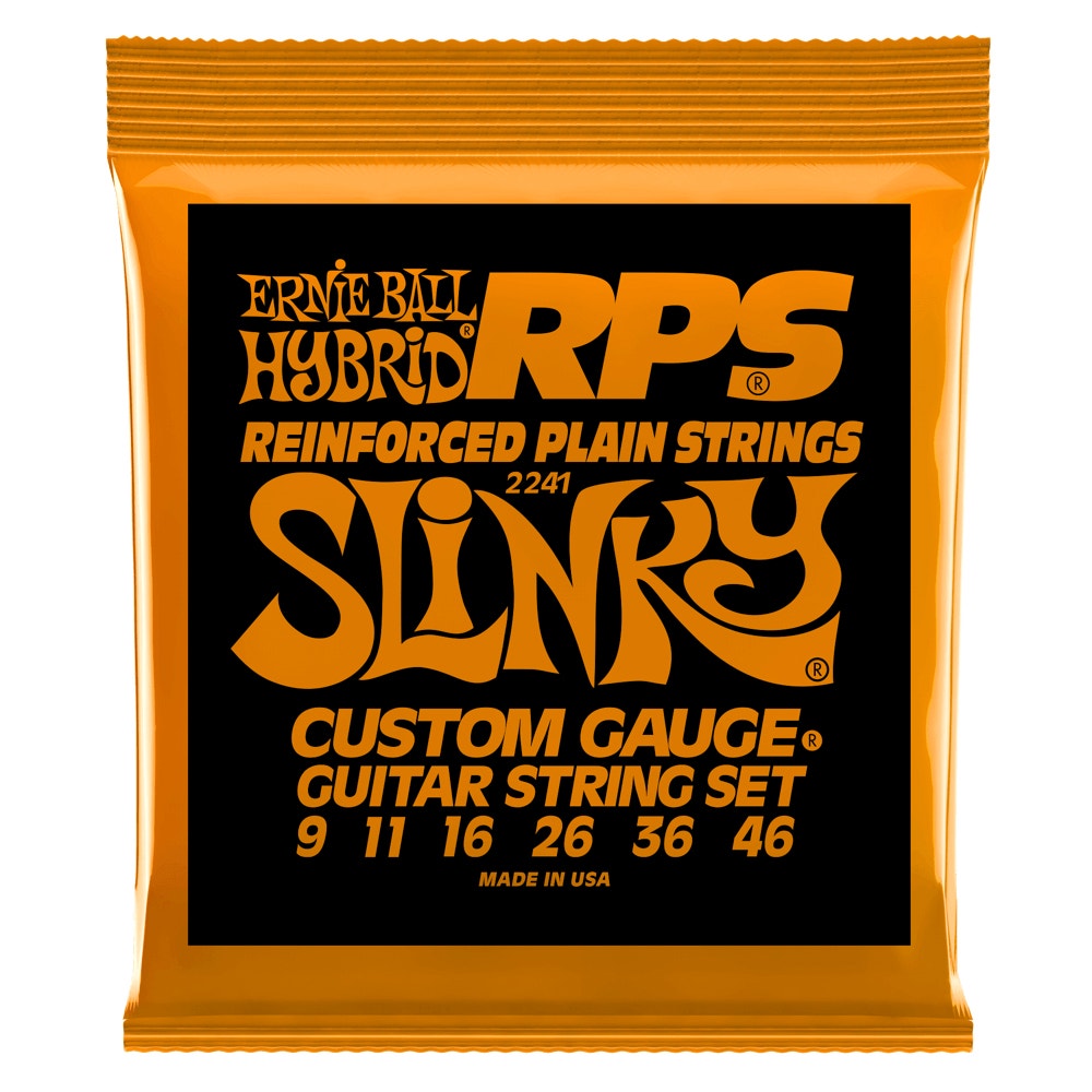 Ernie Ball 2241 RPS Hybrid Slinky Electric Guitar Strings, 9-46