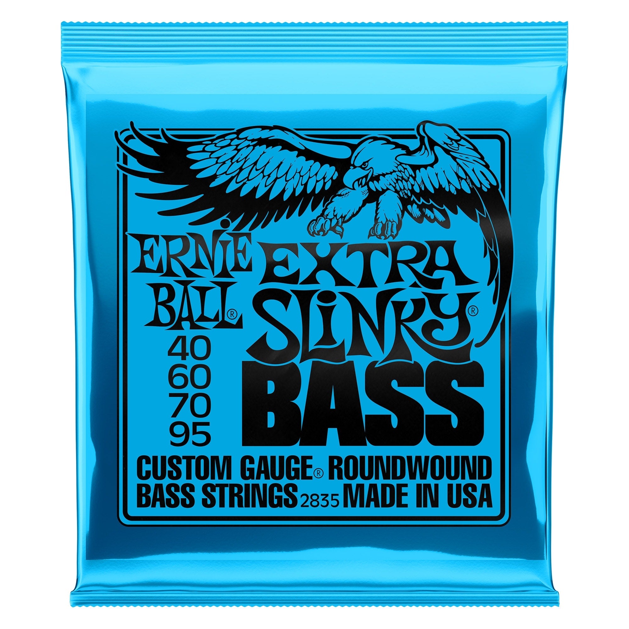 Ernie Ball 2835 Extra Slinky Electric Bass Strings (40-95) - Single