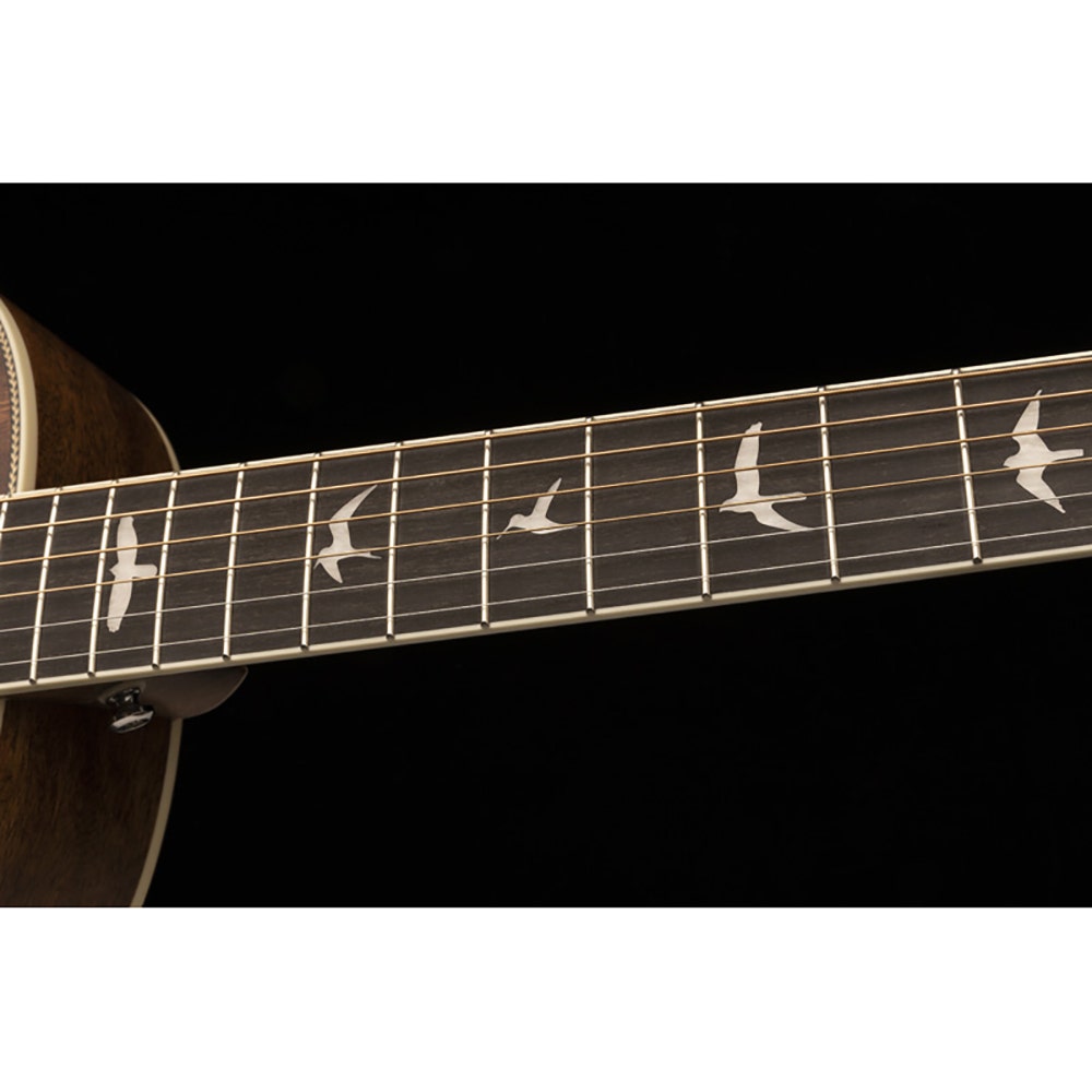 PRS Paul Reed Smith SE P20E Parlor Acoustic Electric Guitar, Vintage Mahogany