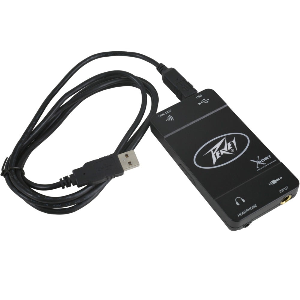 Peavey XPort USB Guitar Interface with ASIO and Core Audio Drivers