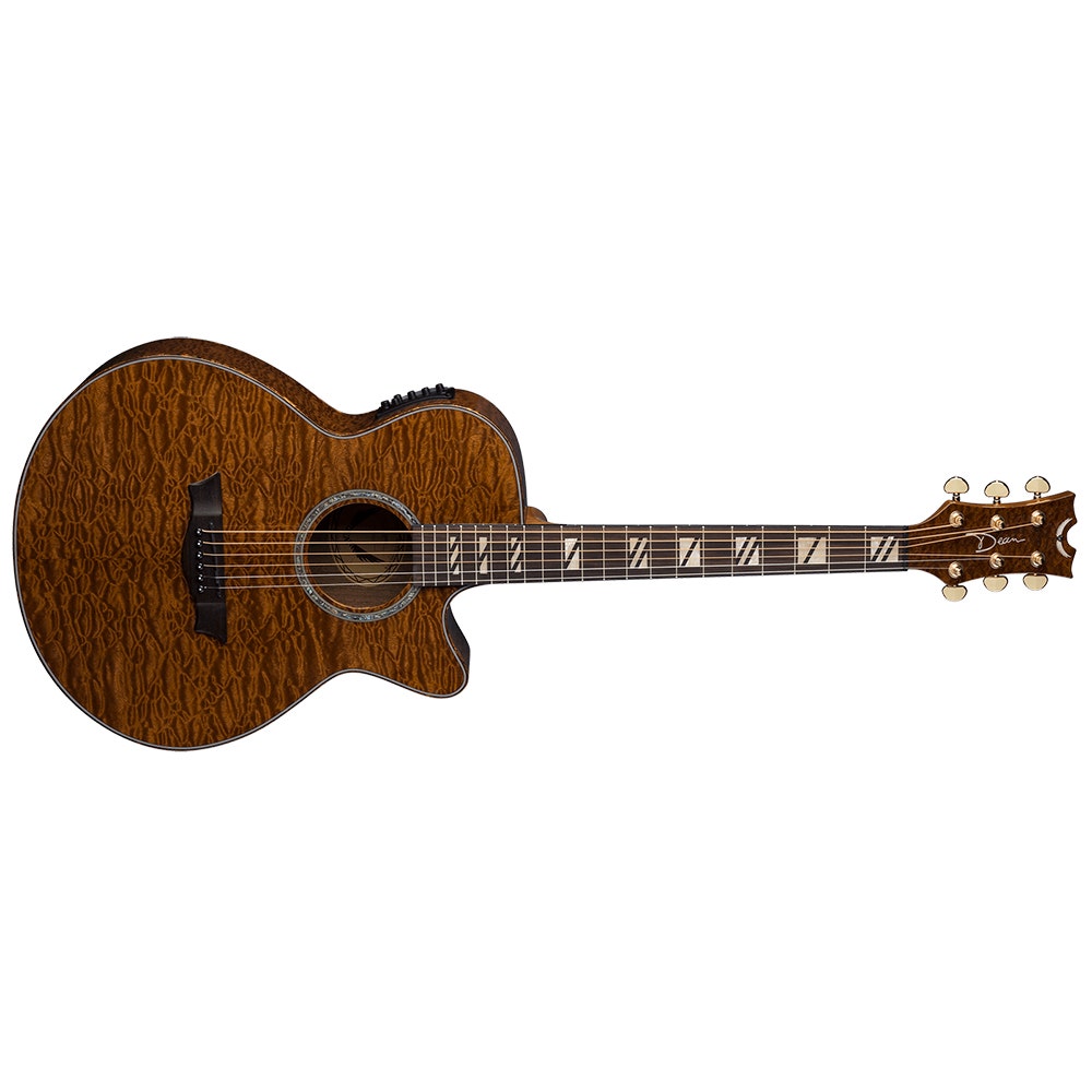 Dean PE QMAH Performer Quilt Mahogany Acoustic-Electric Guitar