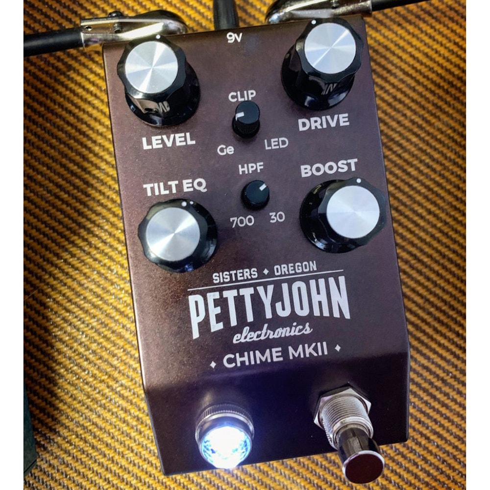 Pettyjohn Electronics Chime MKII Overdrive Guitar Effect Pedal