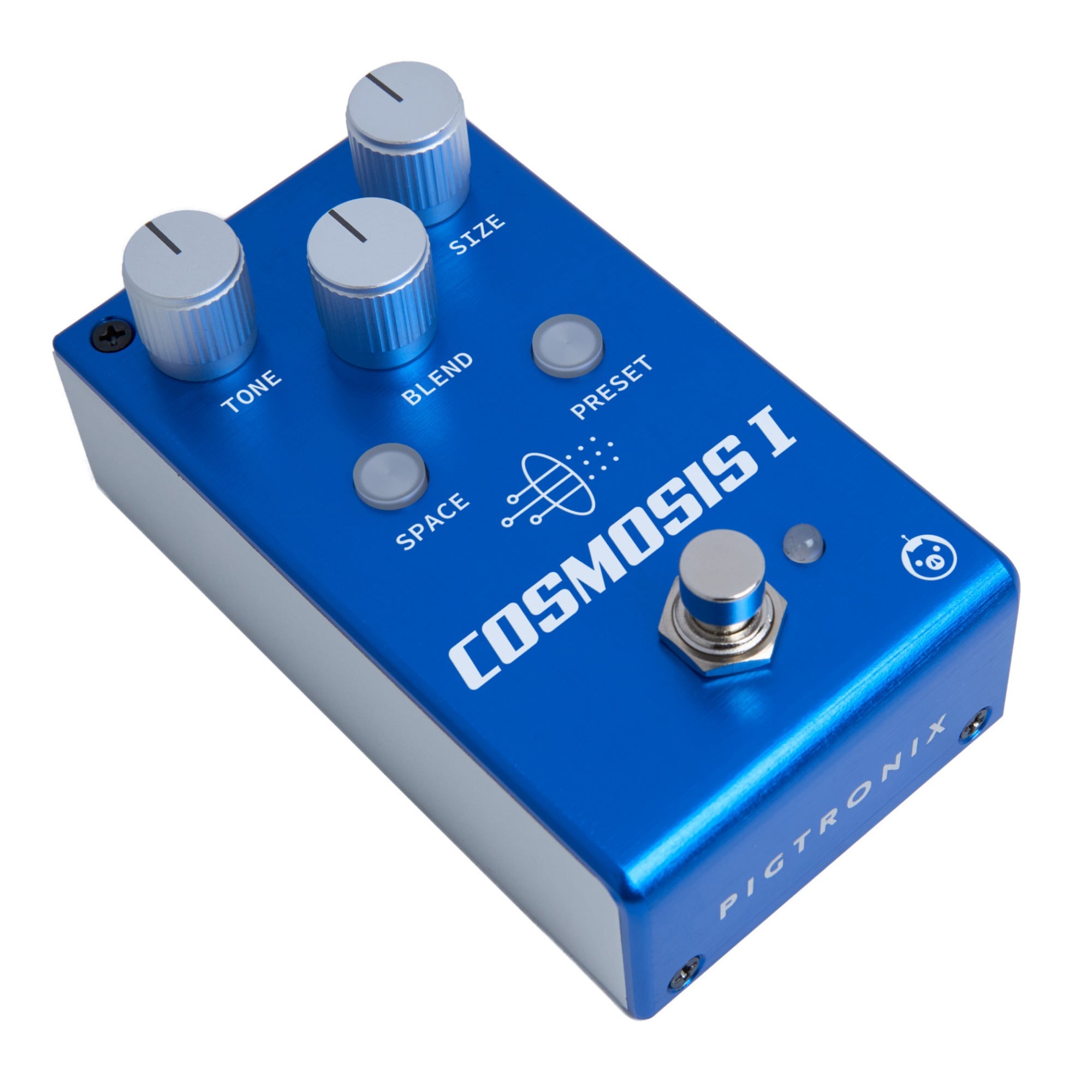 Pigtronix Cosmosis 1 Stereo Ambient Reverb Guitar Effect Pedal with Morphing