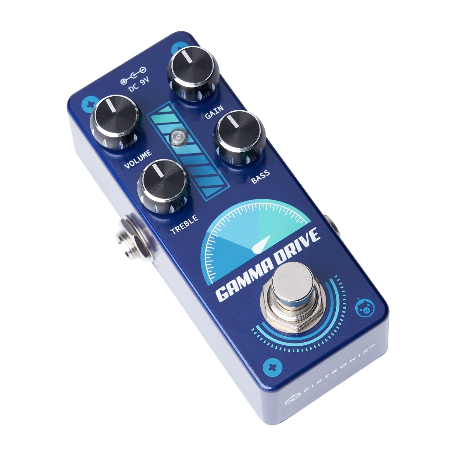 Pigtronix Gamma Drive Overdrive Guitar Effects Pedal w/ 2-Band EQ