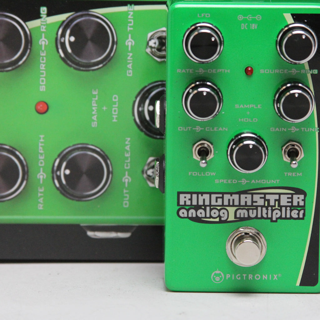 Pigtronix Ringmaster Analog Multiplier Ring Modulator Guitar Effects Pedal(Open Box)