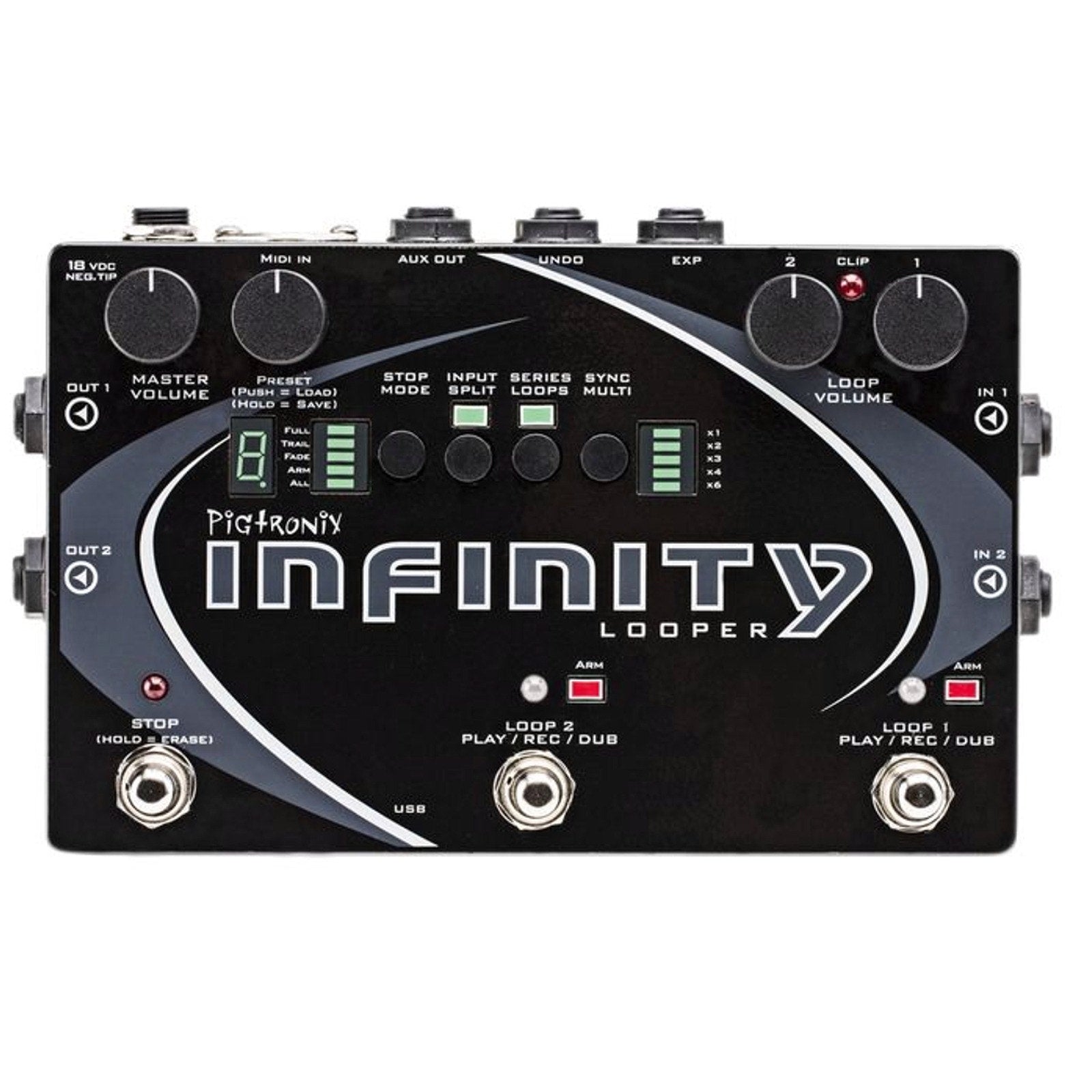 Pigtronix SPL Infinity Looper Pedal - Open Box