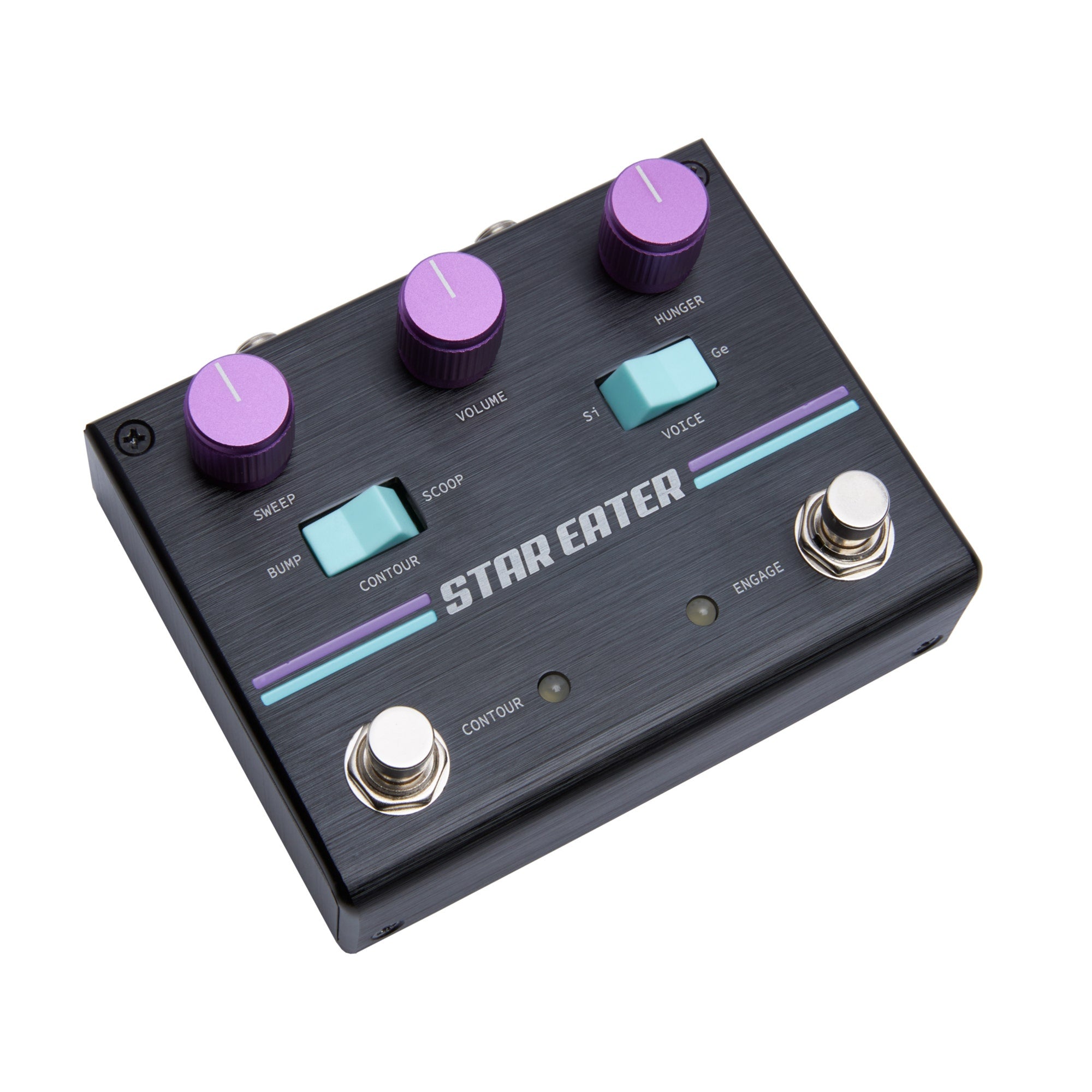 Pigtronix Star Eater Analog Dual Stage Super Jumbo Fuzz Guitar Effects Pedal