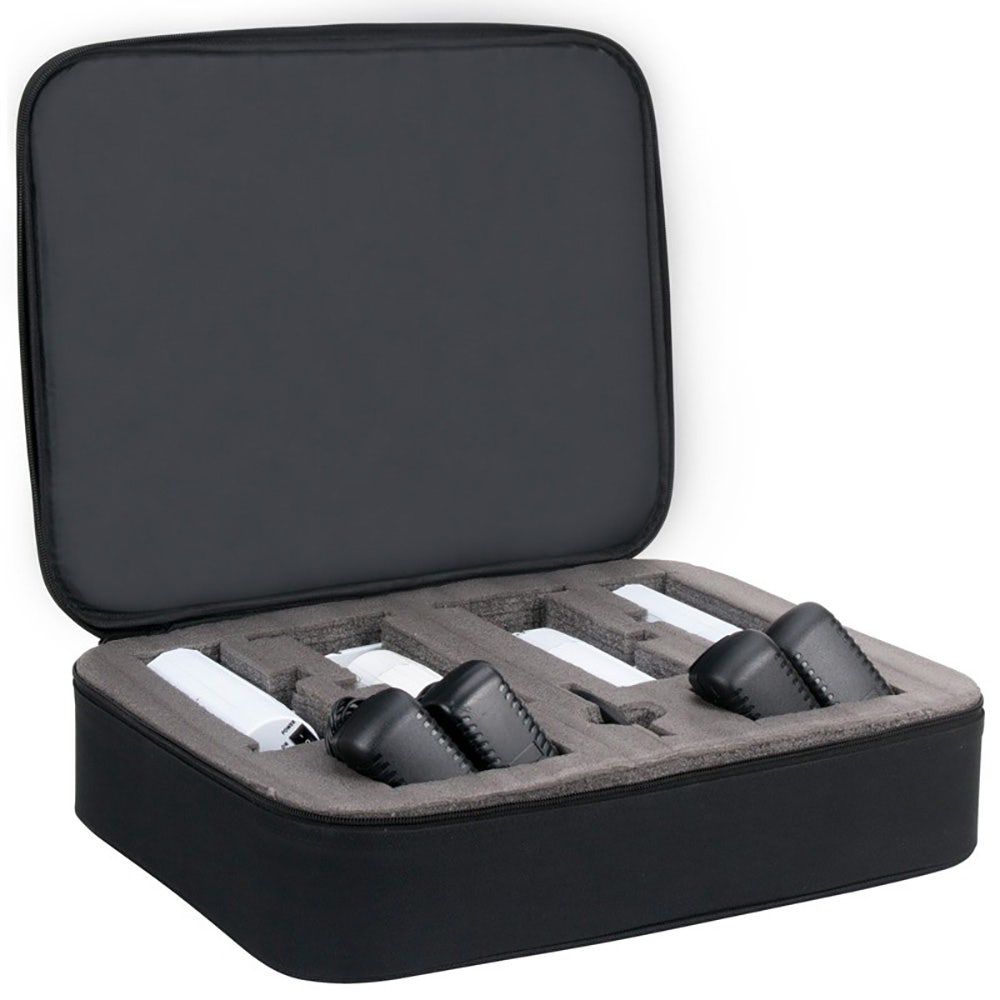 American DJ PinPoint Go Pak | 4 x Battery Powered Pin Spot LED in Carrying Case
