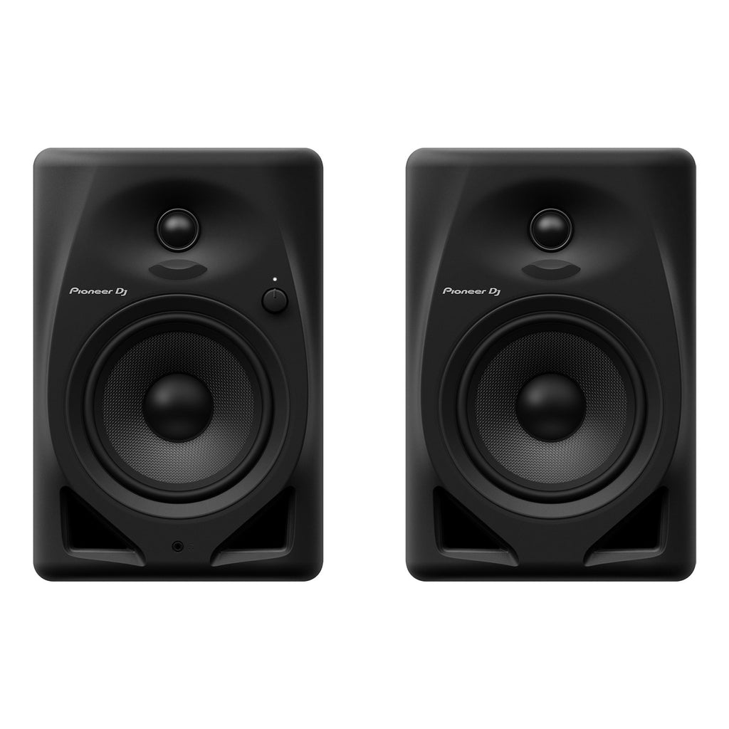 Pioneer DJ DM-50D 5-Inch Active Powered Studio Monitor Speaker (Pair), Black