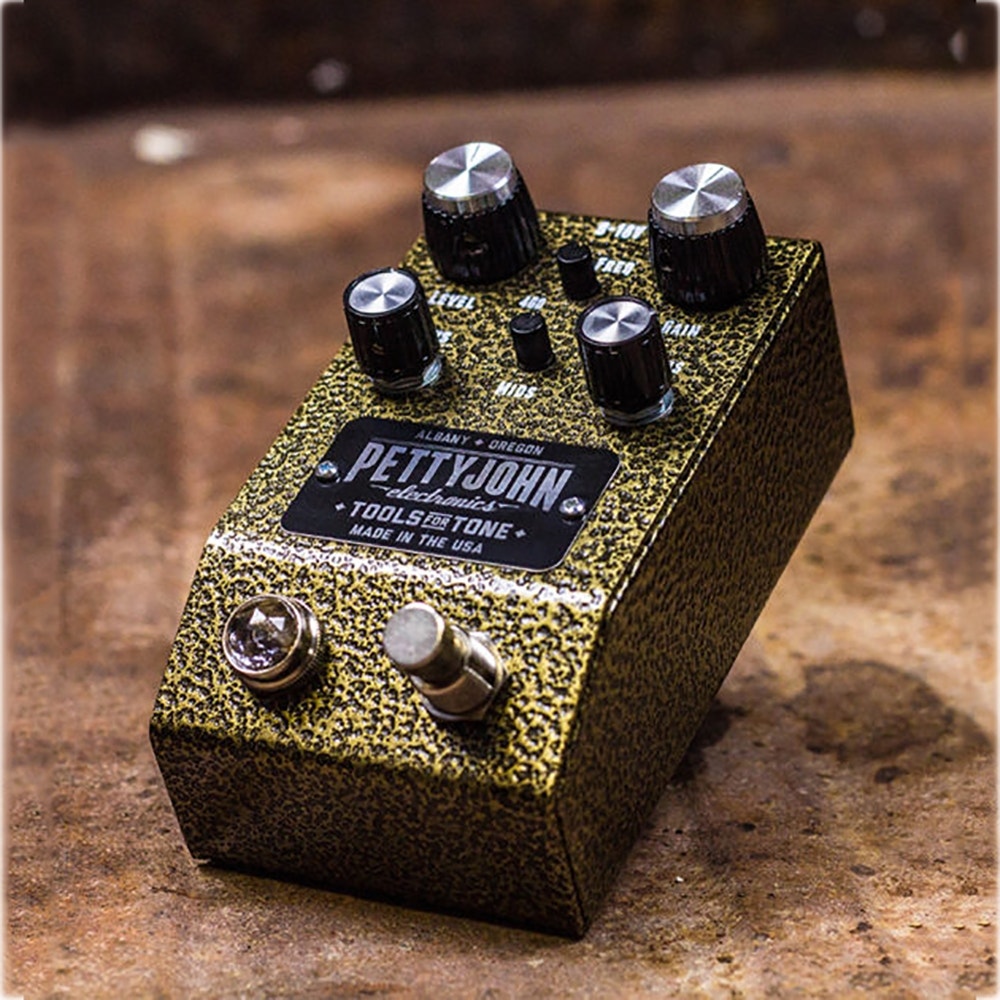 PettyJohn Electronics GOLD Foundry Series Overdrive Guitar Effects Pedal