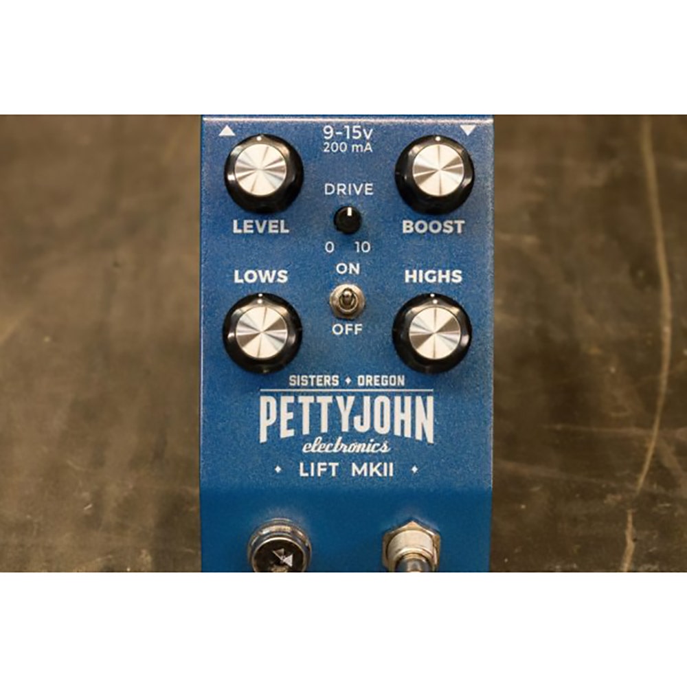 Pettyjohn Electronics Lift MKII (V2) Buffer Boost Preamp Guitar Effects Pedal