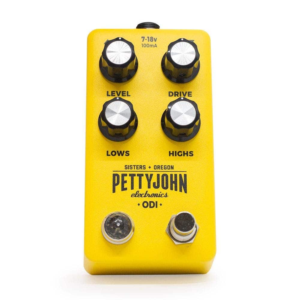 Pettyjohn Electronics ODI Classic Overdrive Pedal, Standard Tone and Cliipping