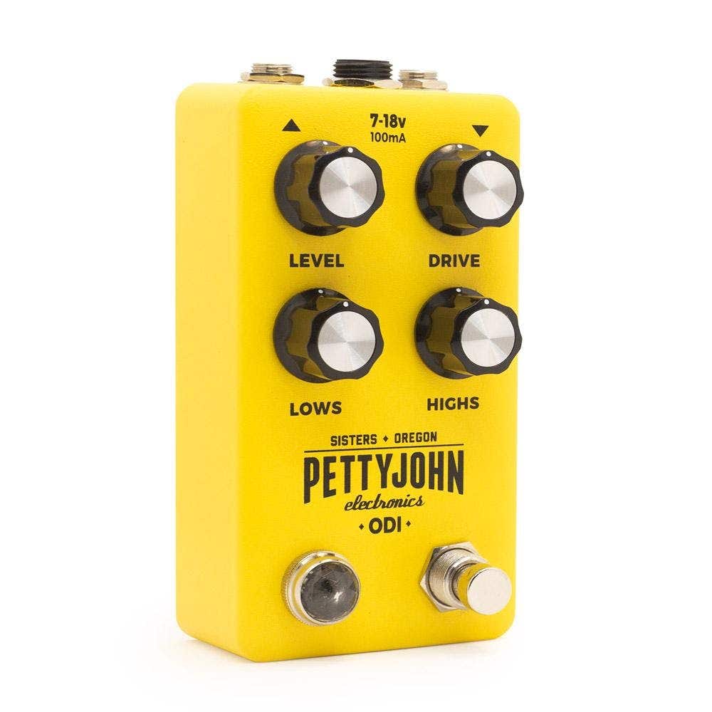Pettyjohn Electronics ODI Classic Overdrive Pedal, Standard Tone and Cliipping