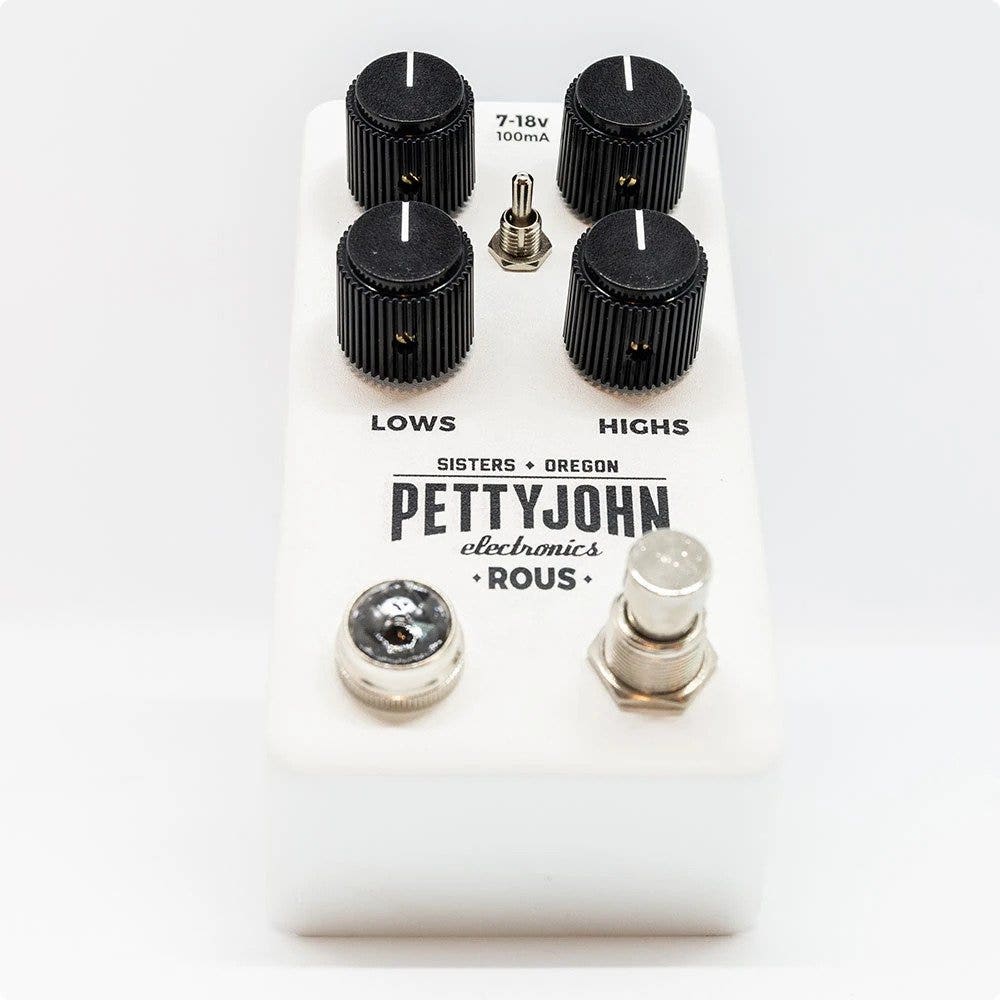 Pettyjohn Rous Distortion True Bypass Guitar Effects Pedal