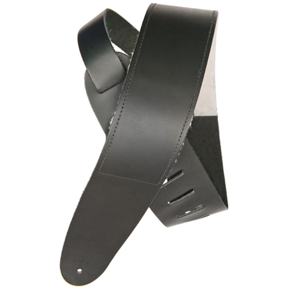Planet Waves 25L00-SS 2.5" Comfort Leather Black Sheep Skin Guitar or Bass Strap