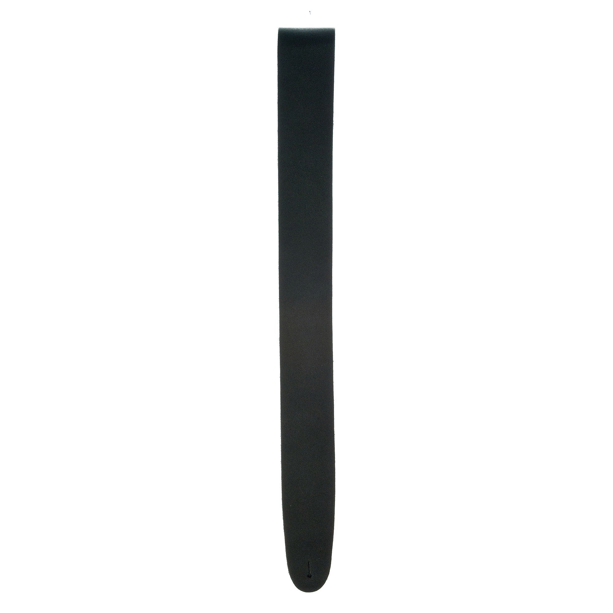 Planet Waves PLW-25BL00 2.5" Basic Leather Guitar Strap - Black