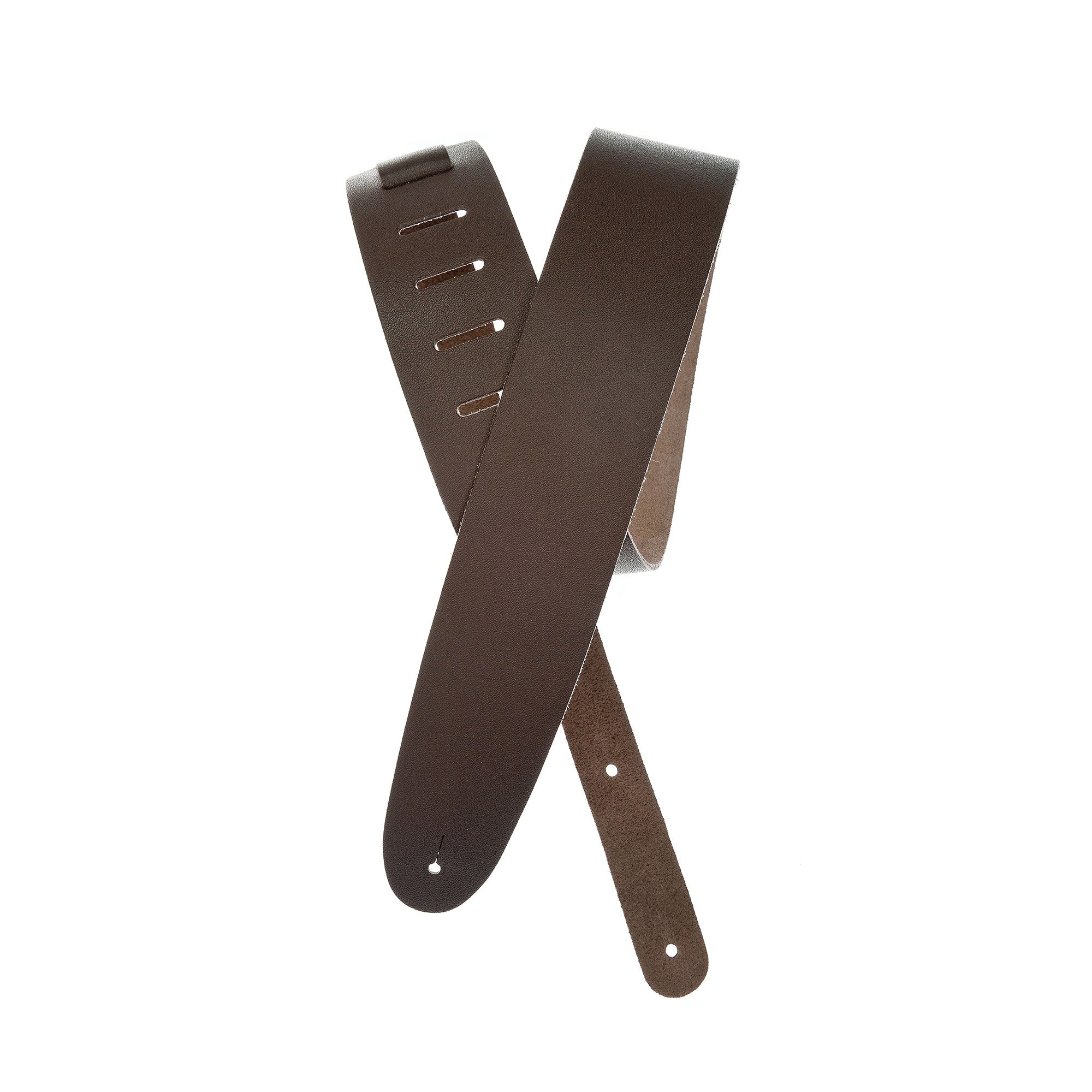 Planet Waves PLW-25BL01 2.5" Basic Leather Guitar Strap - Brown